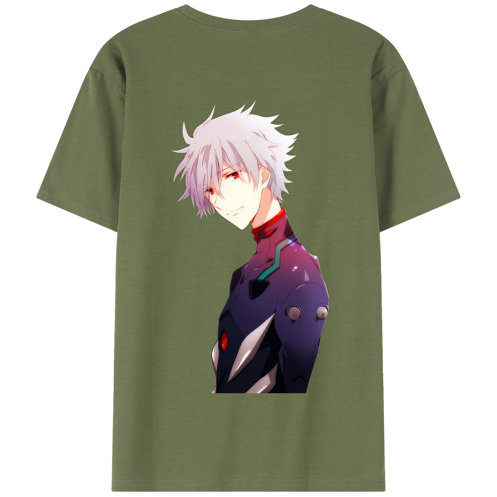 （画像用） EVA 新世紀エヴァンゲリオン 綿100％半袖Tシャツ（背面プリント）
